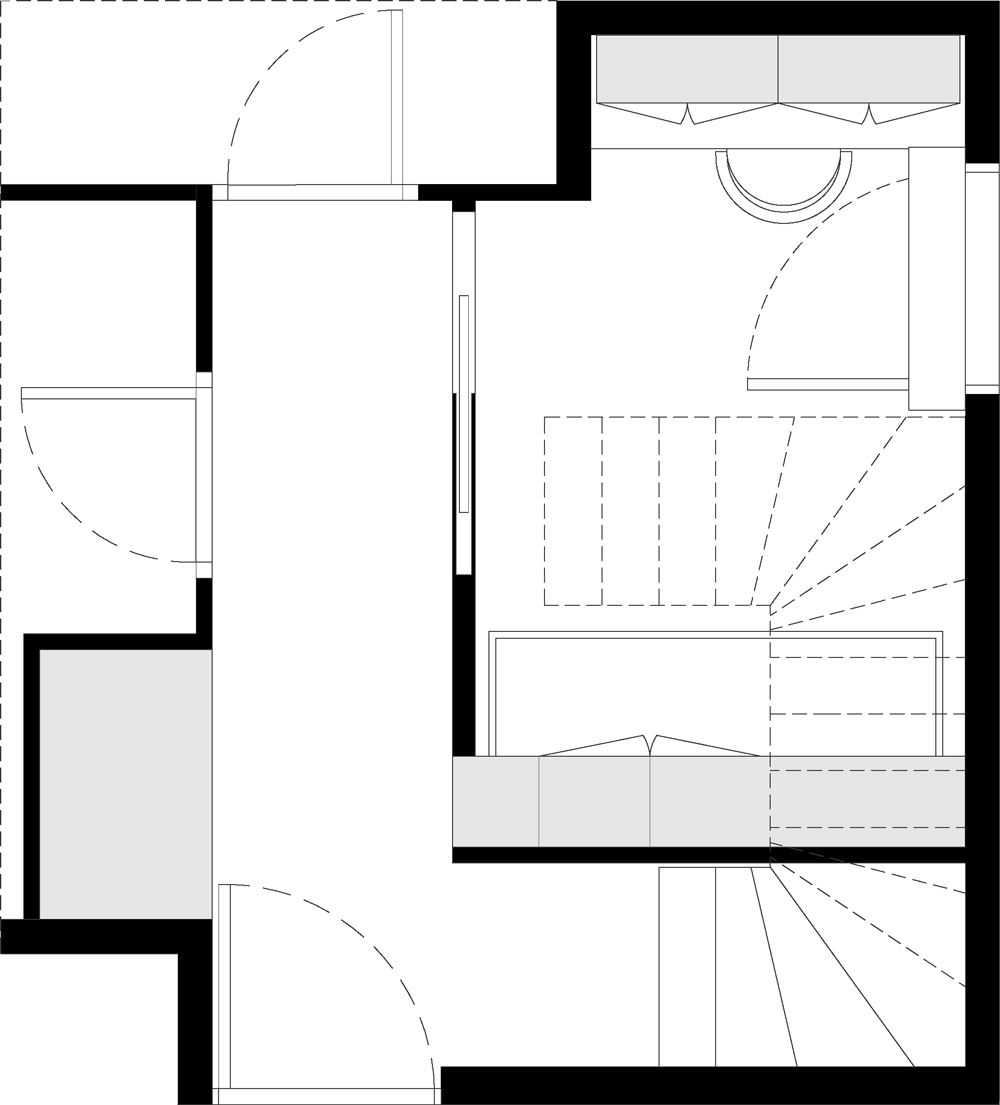 Plan 2D du projet Melun de Arnaud de Matteis