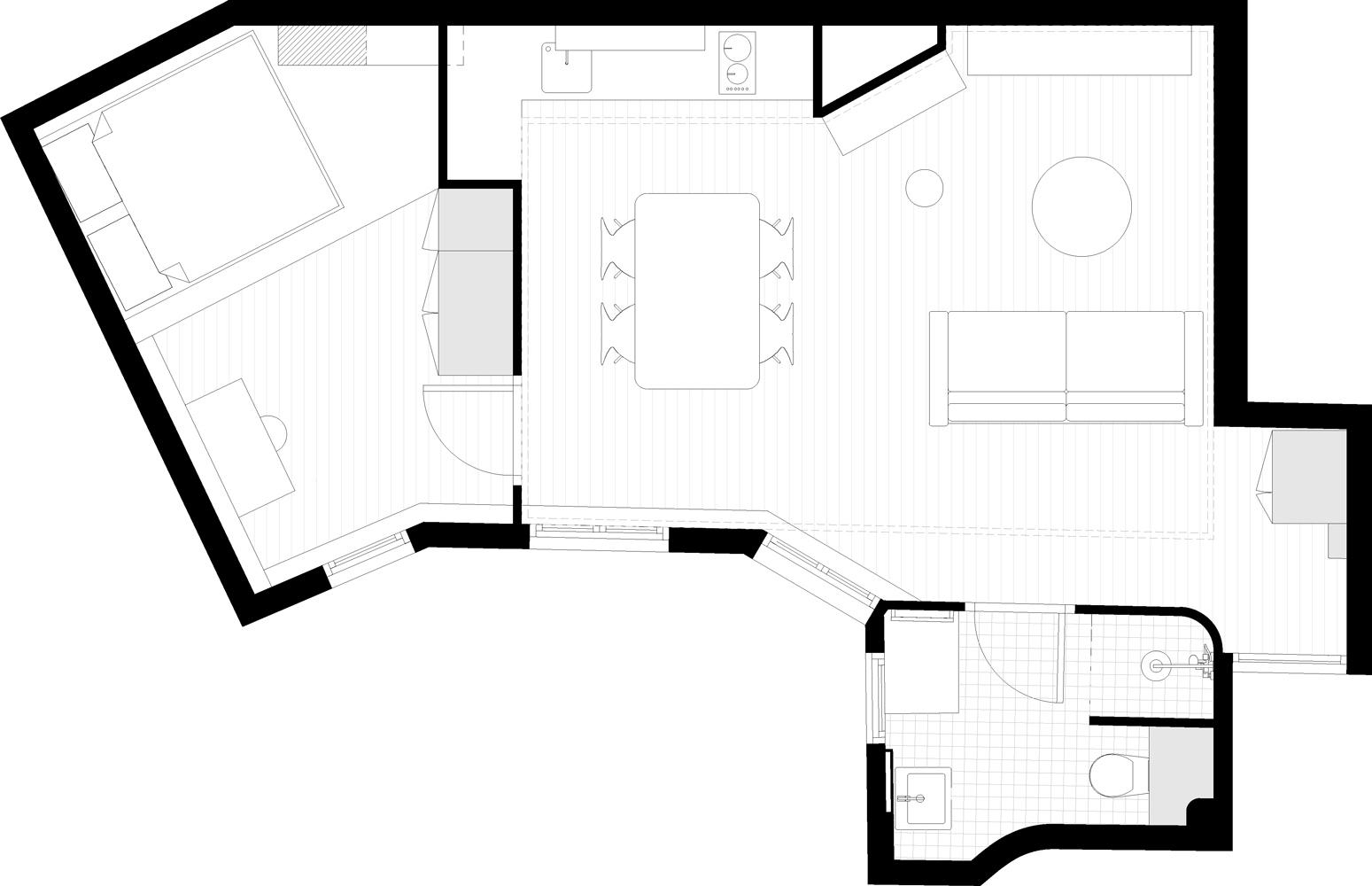 Plan projet du projet rennes (après rénovation)